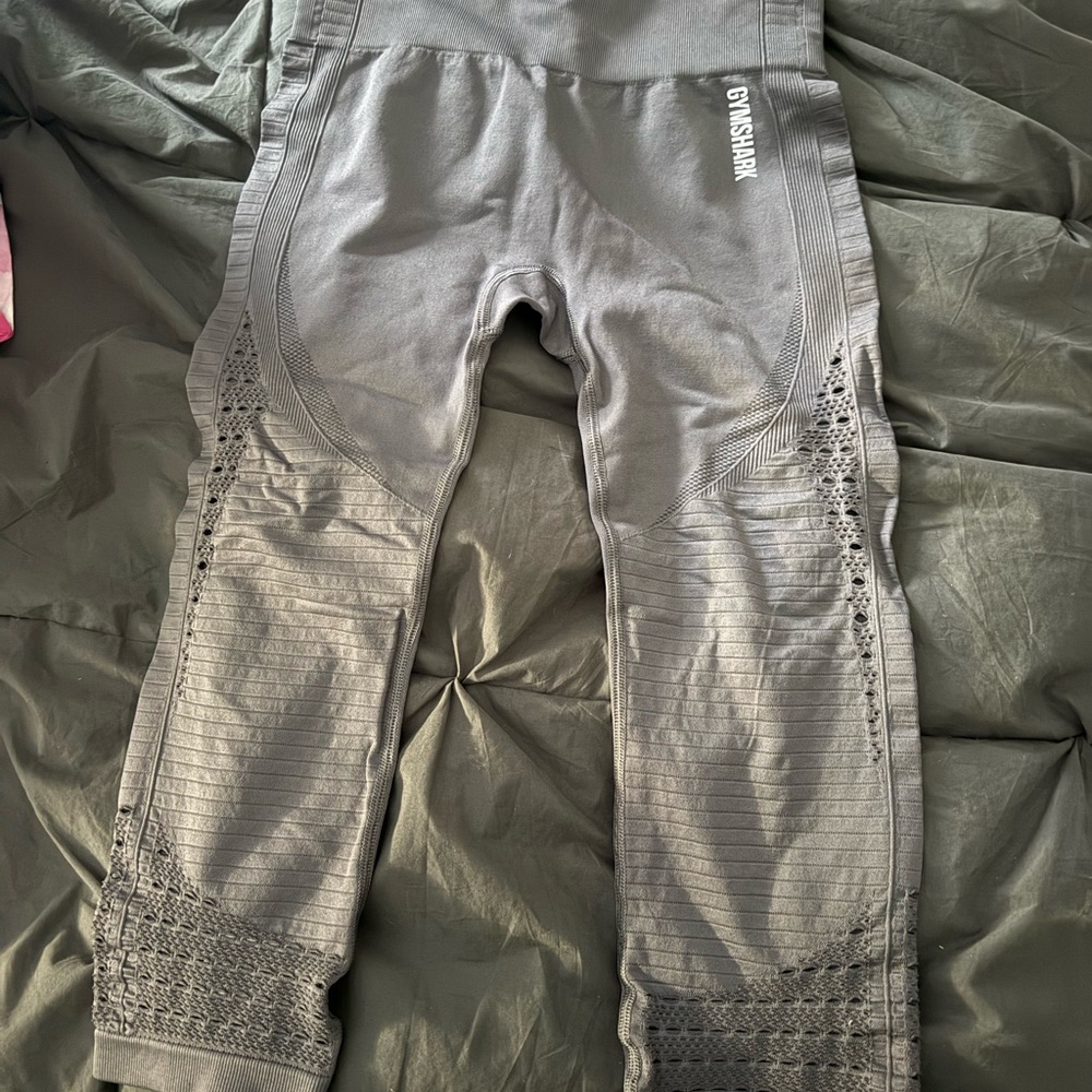 Gymshark Gray Textured Leggings